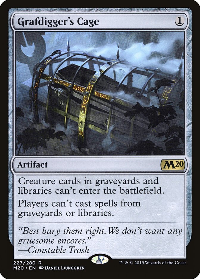 The other issue is that white shares this effect with artifacts, which also often set rules text. And in many cases, these artifacts are just as aggressively costed as the white cards.8/