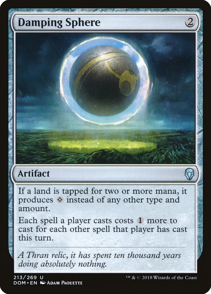 The other issue is that white shares this effect with artifacts, which also often set rules text. And in many cases, these artifacts are just as aggressively costed as the white cards.8/