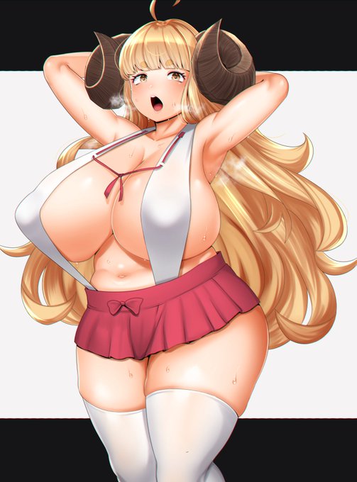 お題箱からアニラ楽描き 