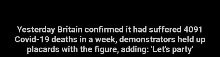 I don't often post links to the Daily Mail, but as this article features a photo of me ...Photo credit - Daily Mail plus their caption. https://www.dailymail.co.uk/news/article-9108587/amp/Children-lockdown-protesters-Nottingham-march.html