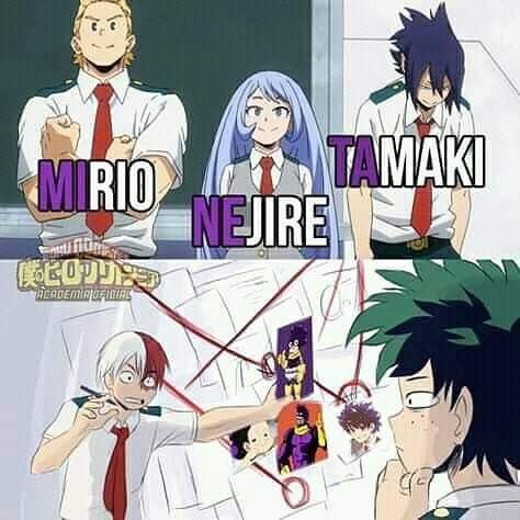 “We get it Shoto. You watch too many conspiracy theories on YouTube.”