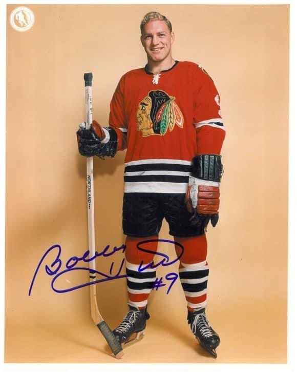 Happy eighty second birthday to HOF winger Bobby Hull, The Golden Jet , 1-3-39  