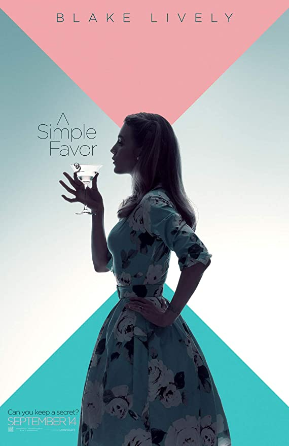 June_2703's tweet photo. #ASimpleFavor #LombredEmily : Un thriller social exaltant mené de mains de maîtresses par deux actrices formidables. J'ai passé un délicieux moment. Un film policier avec un fond d'humour cynique et des beaux costumes ! https://t.co/sxfKpYHRGW