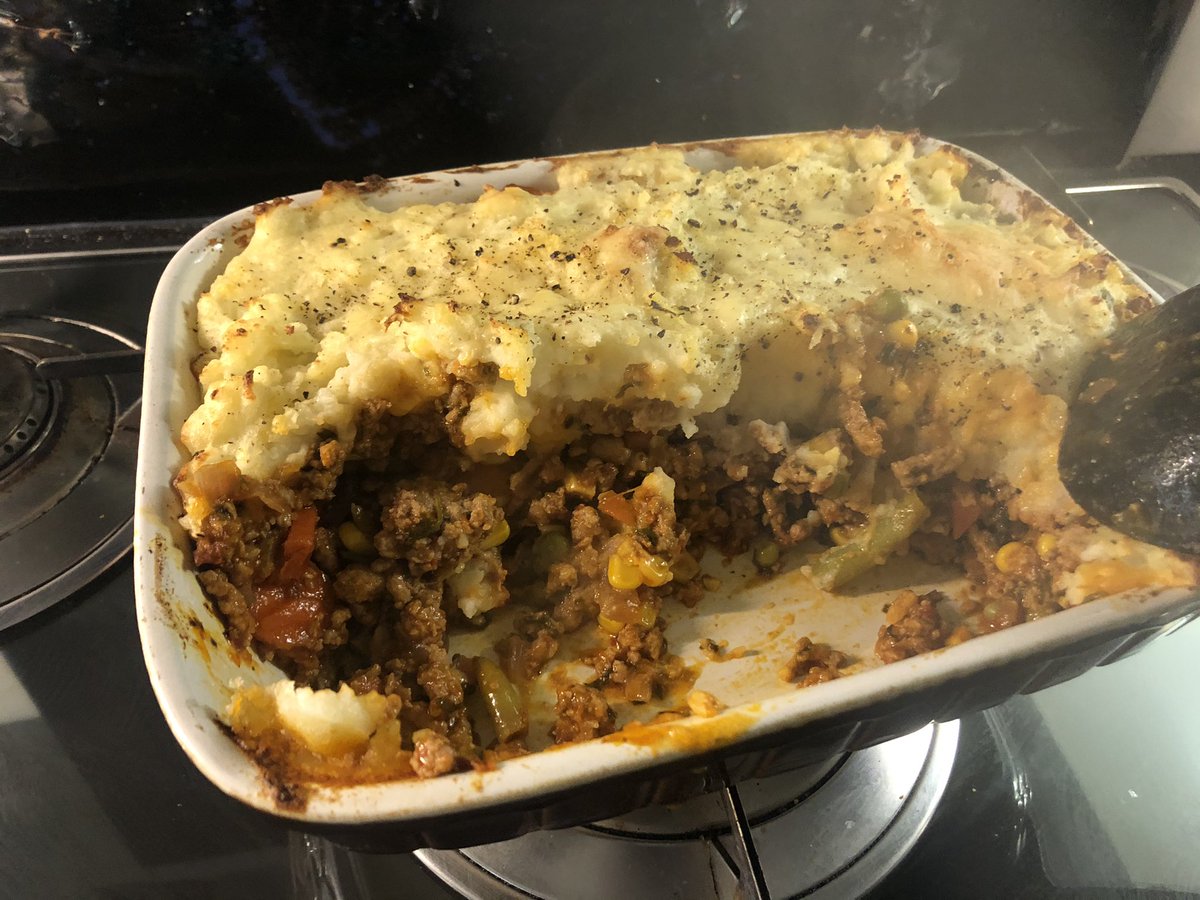 Turkey’s cottage pie 🥧