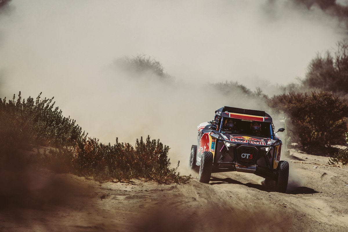 RBContentPool's tweet photo. The Dakar Rally 2021 is underway. #OnLocation in Jeddah as @cris_tortu becomes the first female stage winner since 2005. https://t.co/PmsihslTN4 https://t.co/u9cdEsJ0Fq