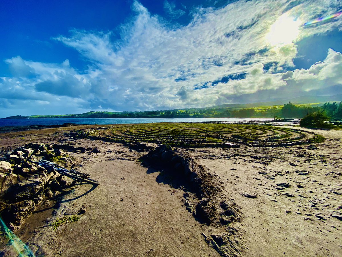 TashaInaChurch's tweet photo. How did you start your morning?
#morningroutine #morningmantra #Labyrinth #LabyrinthWalking #Meditation #Maui #MauiLiving #MauLife https://t.co/9uas9g5znF