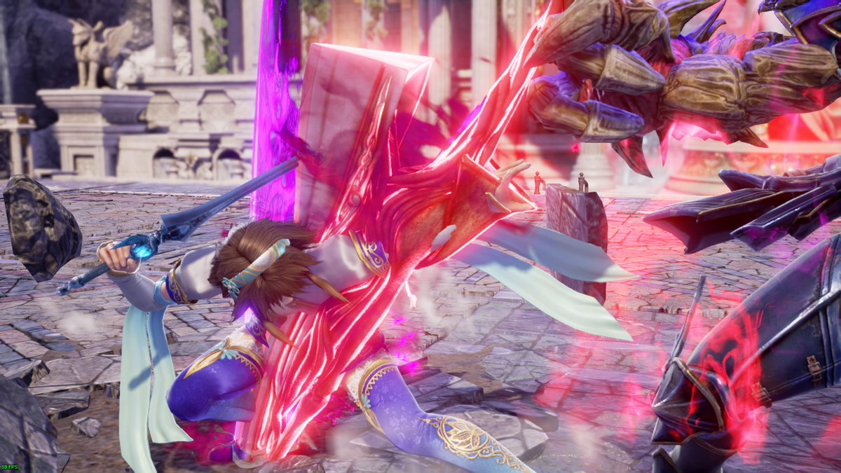 Jacky15x's tweet photo. @DarkWraithZER0 I found out why
It's a vertical mid *thrust* attack
PXS is immune to those
#BuffX https://t.co/CFB5SExRwd