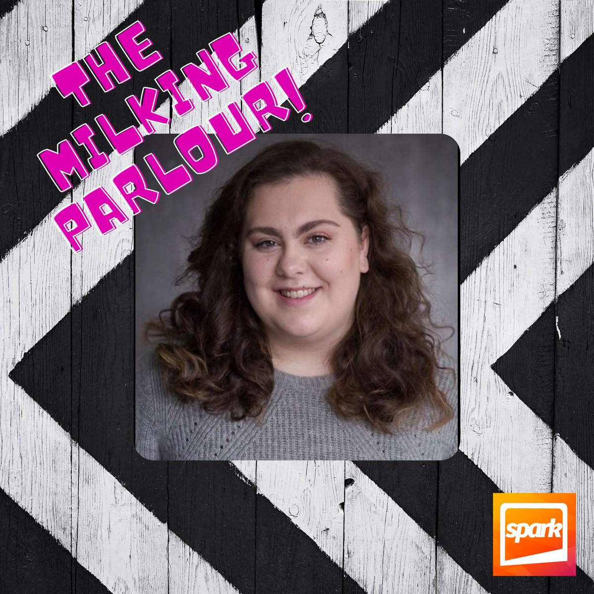 Grab your wellies, The Milking Parlour is back. 

Tonight from 10pm, joining @TheMeganHayward on our late night comedy hour, is comedian <a href="/MaisyWhipp/">MaisyWhipp</a> 🌟

Join them for a chat and silly games online, on 107fm and on <a href="/uniwaves_/">UniWAVES</a> 🧡