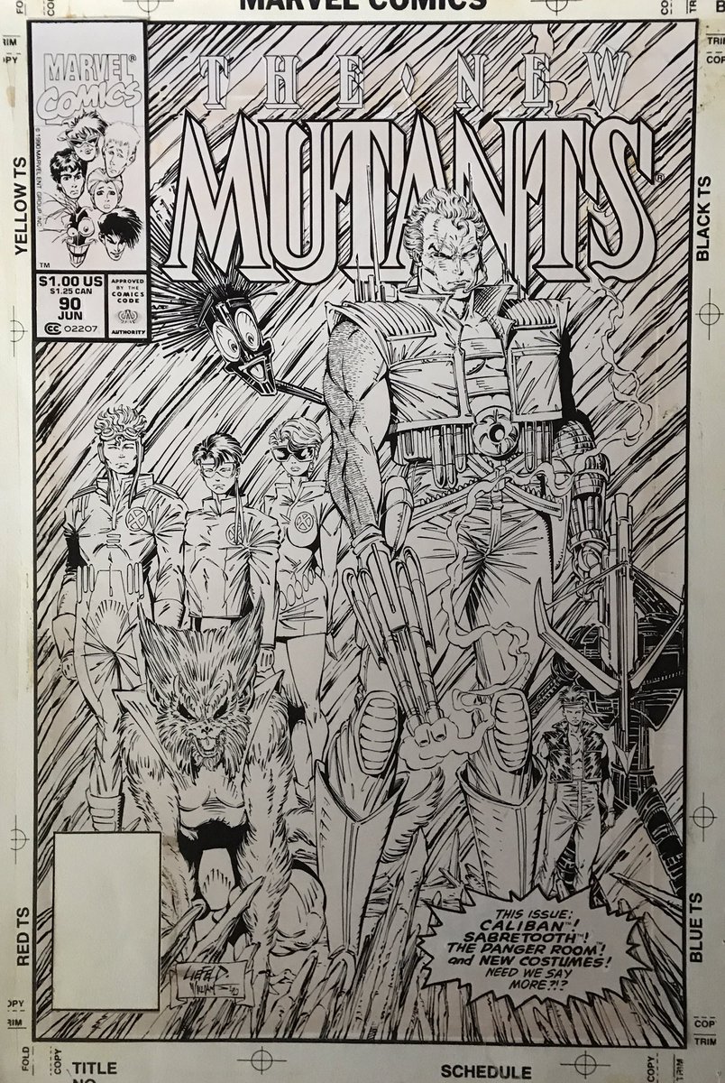 Scott Williams (@scottw_inks) on Twitter photo The only piece of art I’ve ever had stolen. New Mutants #90 by <a href="/robertliefeld/">robliefeld</a> and myself. Lifted from my office at Homage Studios almost 30 years ago. Anyone know where it is? No questions asked. The only piece of art I’ve ever had stolen. New Mutants #90 by <a href="/robertliefeld/">robliefeld</a> and myself. Lifted from my office at Homage Studios almost 30 years ago. Anyone know where it is? No questions asked.