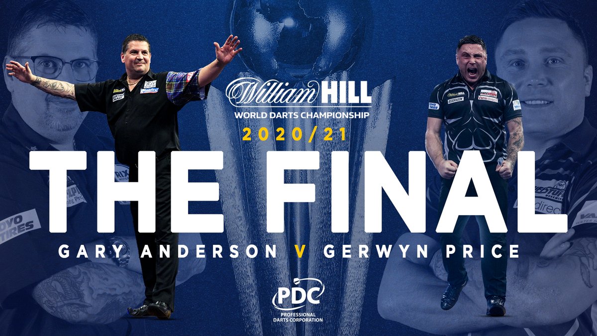 WE ARE LIVE 📺 🏴󠁧󠁢󠁳󠁣󠁴󠁿Gary Anderson v Gerwyn Price🏴󠁧󠁢󠁷󠁬󠁳󠁿 It's time for the 2020/21 @WilliamHill World Darts Championship Final
