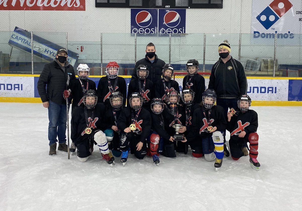 What a way to end Christmas vacation.  Congrats to all the coaches and players for a hard fought victory in the annual <a href="/Xhockey/">Xtreme Hockey</a> U11 Christmas tournament.  <a href="/StanleyNFLD/">Matthew Stanley</a> <a href="/dereklocke1/">Derek Locke</a> <a href="/KTNorman/">Katie Norman</a>