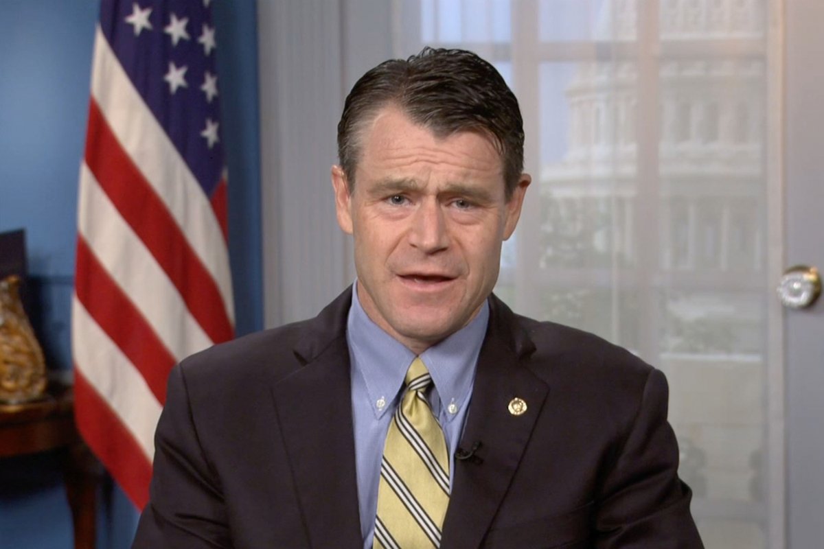 Bringing up the rear is  @SenToddYoung