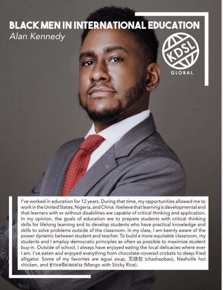 Welcome to Twitter <a href="/apkennedyjr/">Alan Kennedy</a> #BMIE <a href="/BMEsTalk/">Black Male Educators Talk</a> #intlELOC