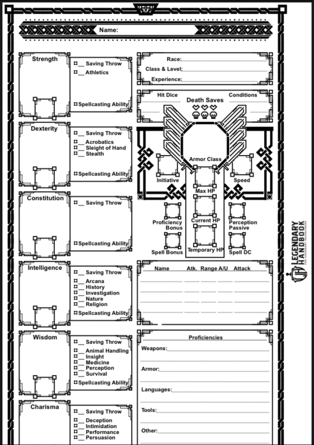 My Dwarven PC Sheet for you ;) (Have fun)

shorturl.at/mGHST

#DnD #dnd5e #DnDcharacter #TTRPG