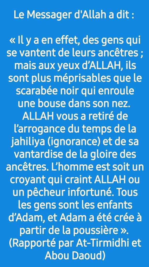 Les tribalistes dites nous votre vraie religion SVP...Est-ce la Jahiliya ( l'ignorance )??