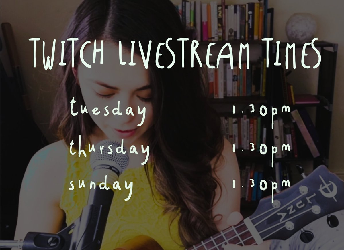 love me the sweet comfort of routine: twitch.tv/honeypocketz

(maybe one day i'll actually play ukulele on stream...)