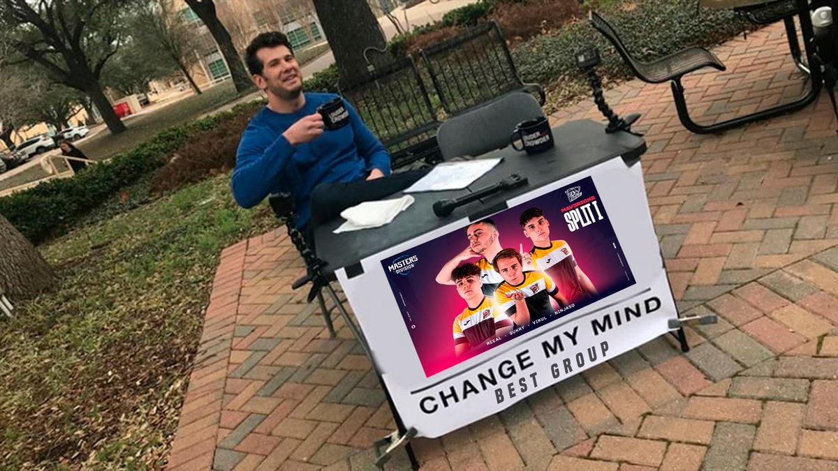 La mejor plantilla 

Change my mind #MastersDivision