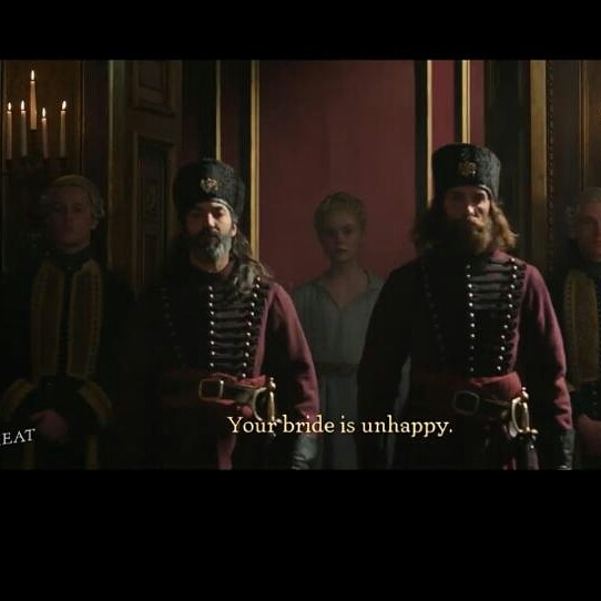 avraam2000's tweet image. A hilarious take on Catherine The Great. Series to watch at 9. Spotted Anj in trailer on left #son #proudmum #supportactor #TheGreat #channel4 #hulu