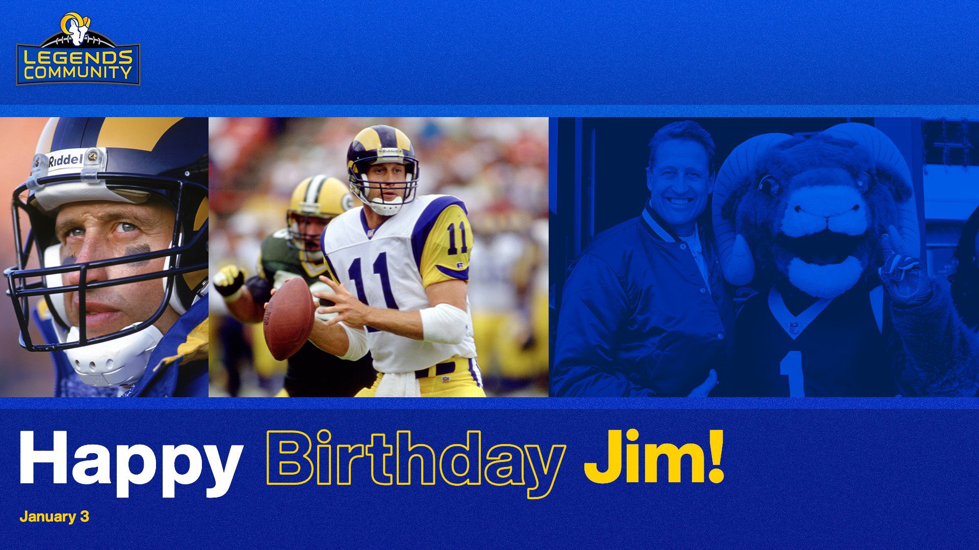 Happy Birthday to Rams Legend 