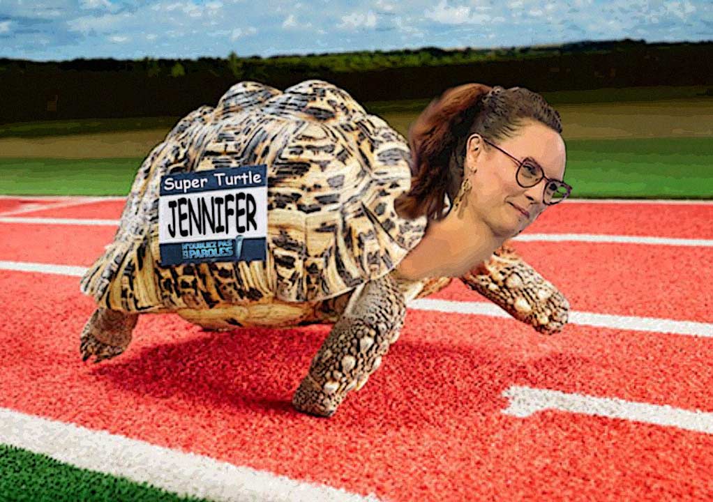 titi1960's tweet photo. Bonjour en ce lundi 4/01/2021, 
première semaine de l'année, 
#Rdv ce soir 18h40 dans #Noplp de @Nagui 
Où on retrouve #Jennifer #SuperTurtle en route pour monter sur le podium, la #Maestro qui a le plus de victoires de l'histoire du jeu.
Arrivera-t-elle à monter sue le podium ? https://t.co/XhoopTG9HK