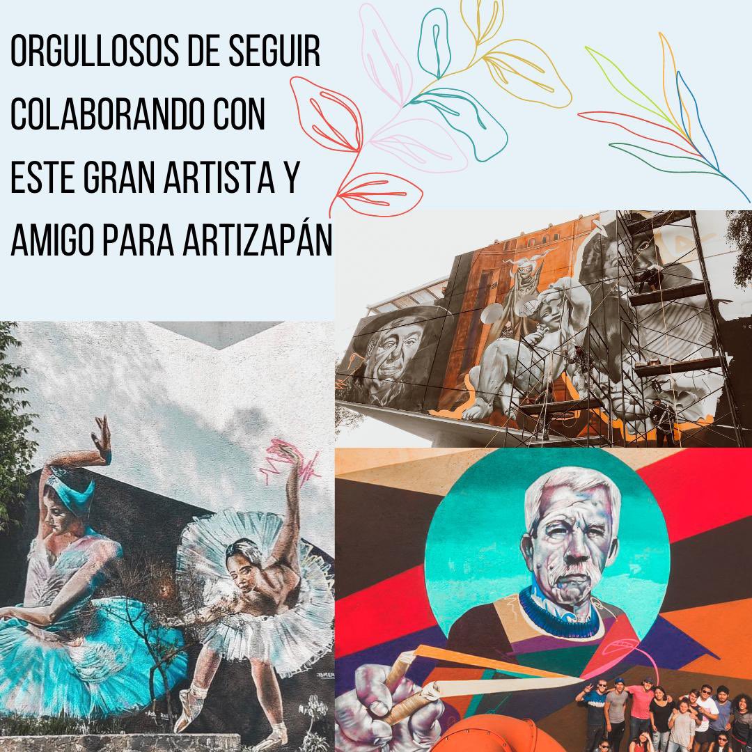Conozcan a un gran artista y amigo de Artizapán, Tomer Linaje!