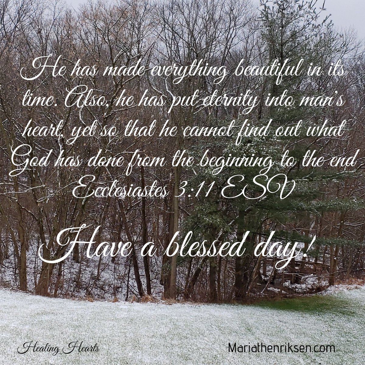 MariatHenriksen's tweet photo. No filter. Just God's beauty before the temperatures rose and the rain washed the snow away. 🌨❄🌧
Do you like the beauty of snow❓
#blessingoftheday #jesusislord #embracethechange
#appreciatethebeauty
#pray #peace #joy #praisegod #beauty #faith #hope #love #godisgood #believe https://t.co/Ol8XeaUwOO
