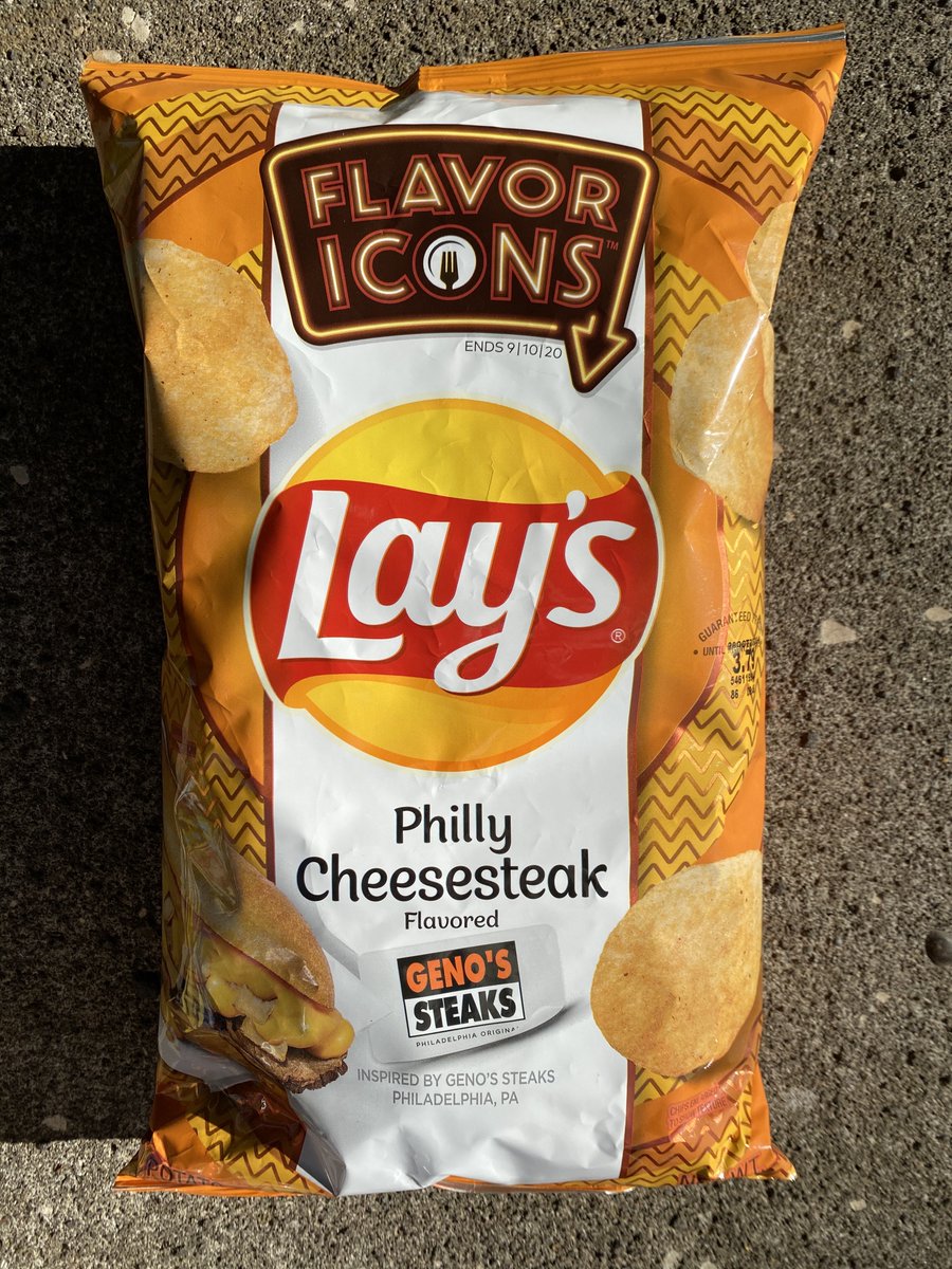 • Lay's Kettle Cooked New York Style Pizza• Lay's Carnitas Street Taco• Lay's Philly Cheesesteak• Lay's Chile Relleno #new