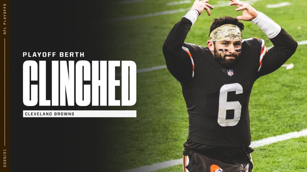 For the first time since 2002 ... 

THE BROWNS ARE GOING TO THE PLAYOFFS 👏