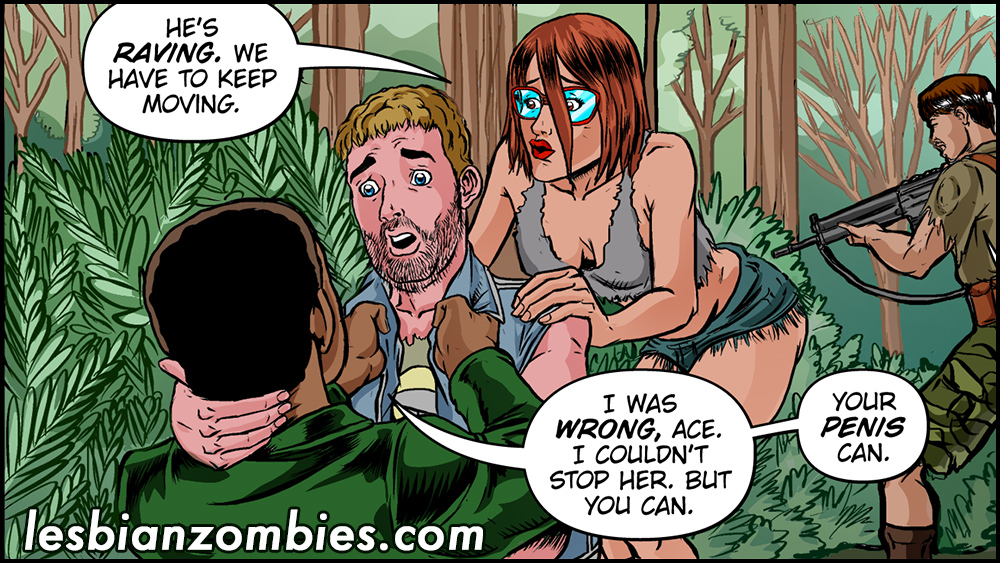 The Professor has a plan in Lesbian Zombies From Outer Space.

lesbianzombies.com

#comics #horrorcomic #zombies #funny #lesbians