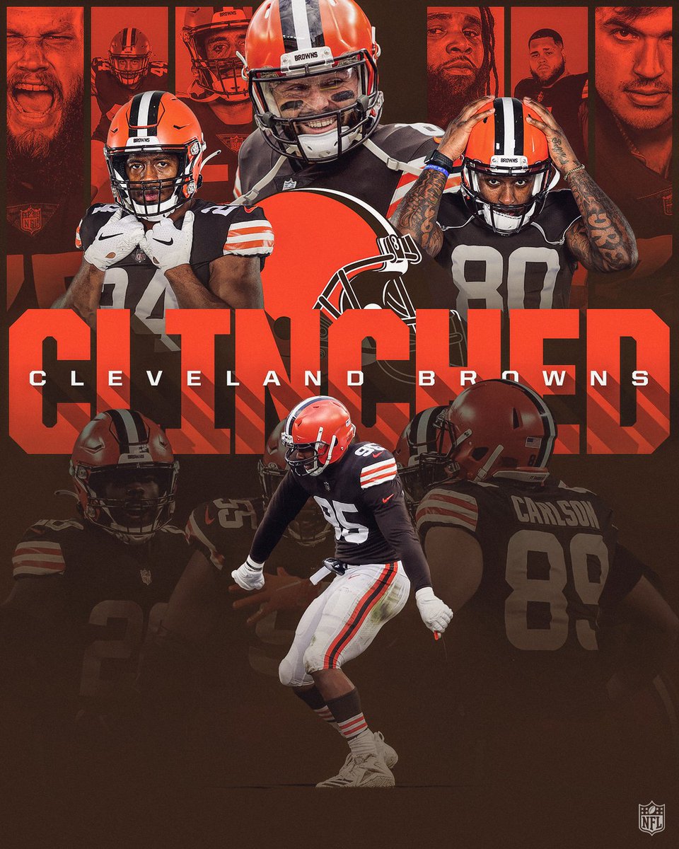 The <a href="/Browns/">Cleveland Browns</a> are heading to the #NFLPlayoffs for the first time since 2002 and will play on #SuperWildCard Weekend!