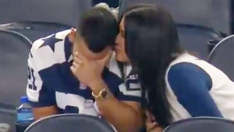 B1ackSchefter's tweet photo. "It's okay babe, at least you still have the Lakers, Dodgers, Bama, and Yankees to cheer for." https://t.co/lhgzAAZVJM