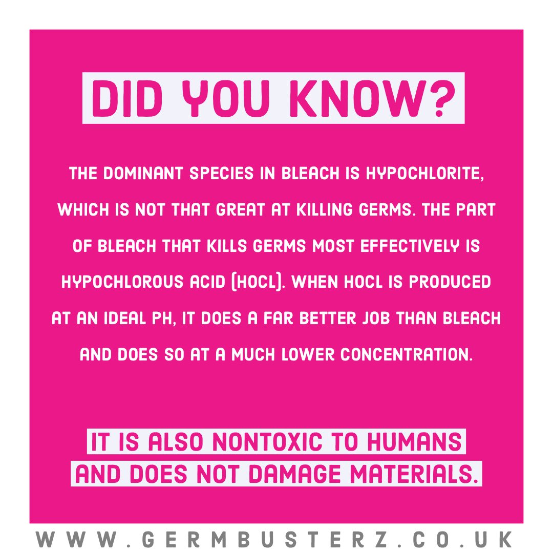 #hypochlorous #hocl #killgerms #GERMBustez