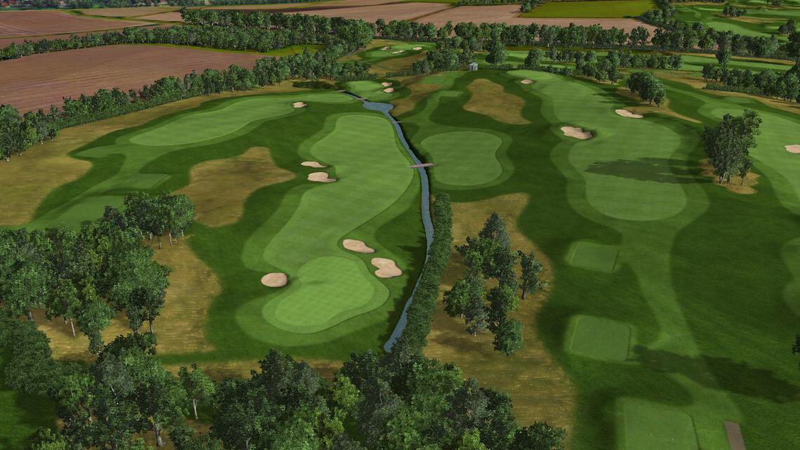 Plans for the new course @ Houghton on the Hill. Hoping that Scraptoft Golf Club get the final stages of planning in ‘21. 
Love to get construction started this year on a lovely piece of rolling land. <a href="/creative_golf/">Creative Golf Design</a> #Kenonthecourse 

5th, 6th a magic 4 with a double fairway &amp; 13