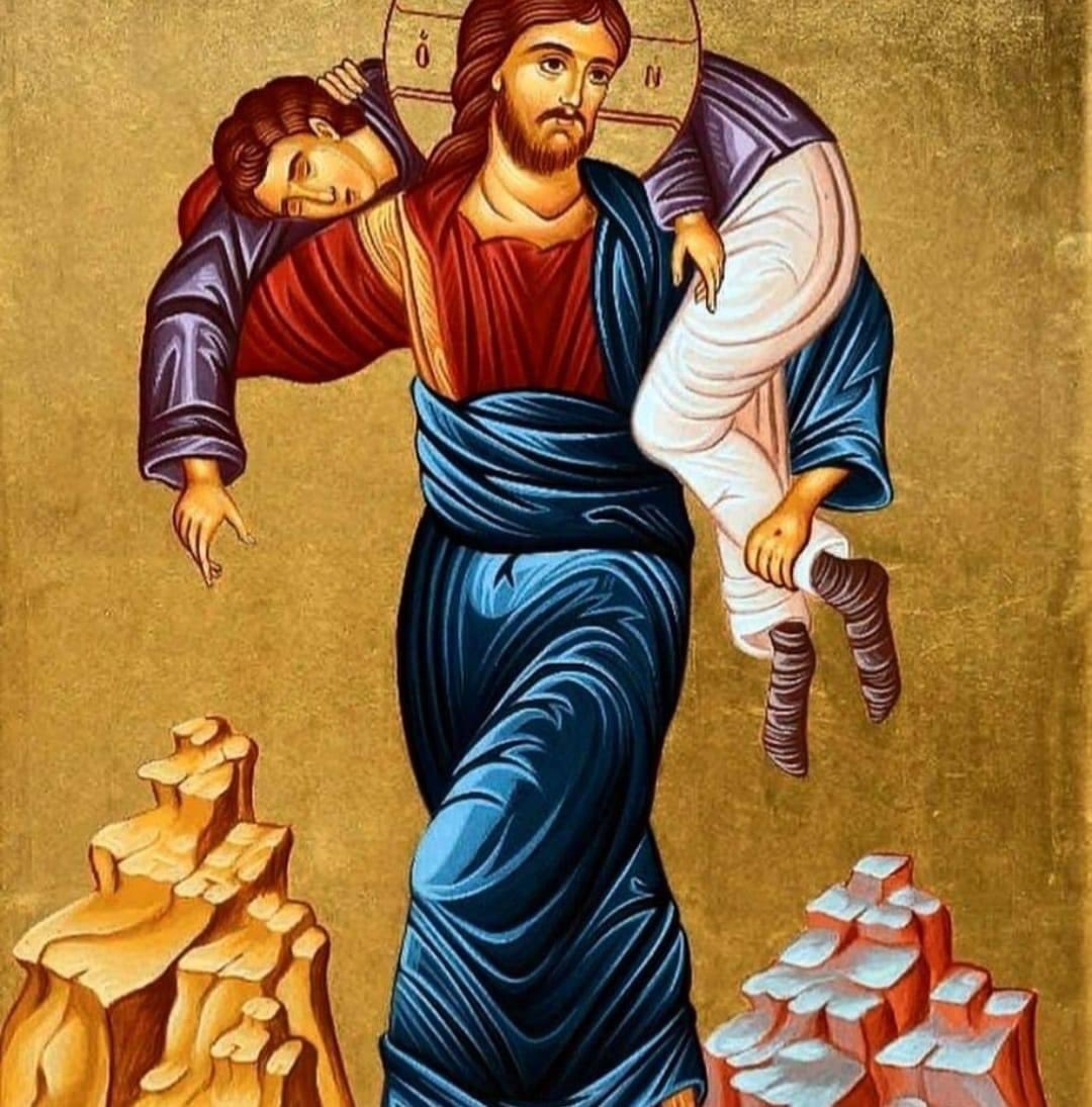 Lutheranish's tweet photo. Me walking alongside my Savior, proving my worth by how well I follow him... https://t.co/RfhnOq2Xqn