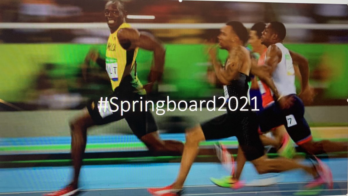 Preparing for our 2021 networking event #springboard2021 ......