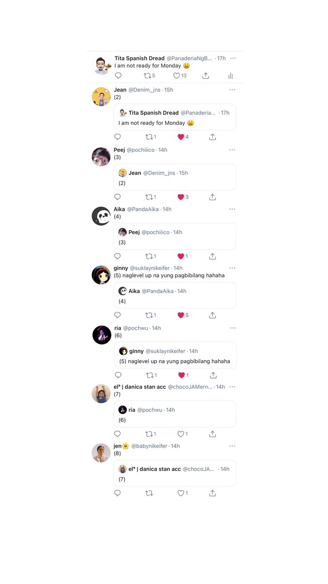 PanaderiaNgBens's tweet photo. Galing mag bilang ng mga Liwanag! 😭
#HowToMonday 🥴
@Denim_jns @pochiiico @PandaAika @suklaynikeifer @pochwu @chocoJAMernut @babynikeifer https://t.co/bBqeb2YLQe