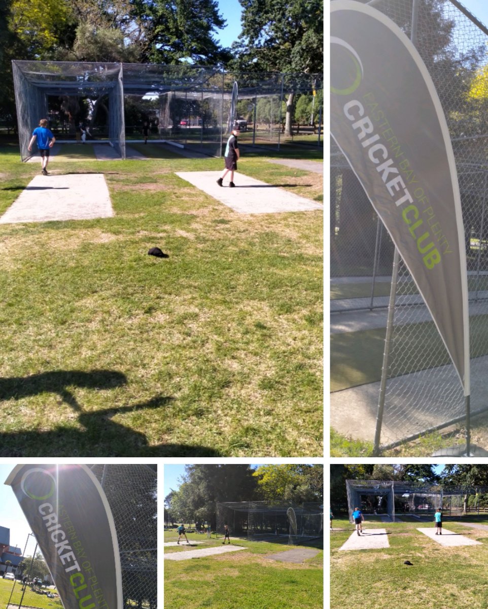 Great news! The project of net repair for the newly incorporated <a href="/BayCricket1/">Bay Plenty Cricket</a> has been completed, and junior cricket is up and running in Whakatane. Congratulations to Colin Rampling and his team! 🏏  #cricket #queenstreetcricketclub #bopcricket