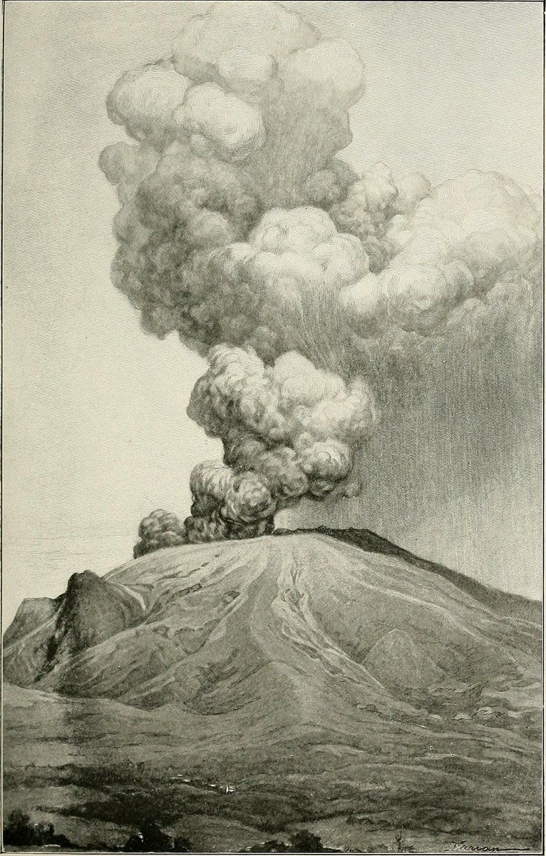 Tonight's thread is not part of my ongoing European Bios sequence, it's a little detour to re-read a book called The Day The World Ended, which is about a volcanic eruption on a Caribbean island in 1902 and also very, very much about the United States right now.