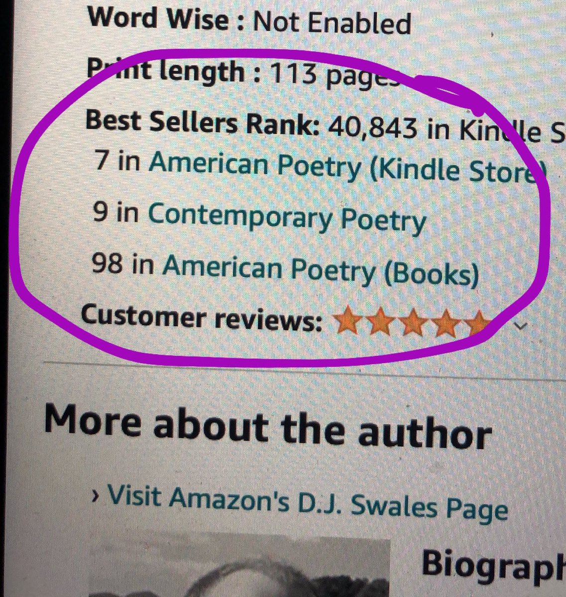 Thrilled to see ‘Midnight’s Twin: Dark #Poems Penned in Witching Hours’ at #7 in American #Poetry on Kindle Daily Rankings & #8 in #ContemporaryPoetry. #Darkpoetry #darkpoems #poet #poetsoftwitter #book #bookish #bookstagram #poetrylovers #gothic #night #dark