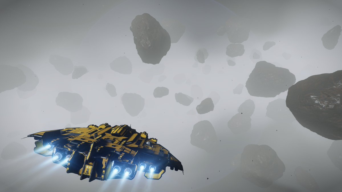 Northlander74's tweet image. Atmospheric Mining thanks to a permanent 'day' #UltraMagnus #Type10 #EliteDangerous #PS4share