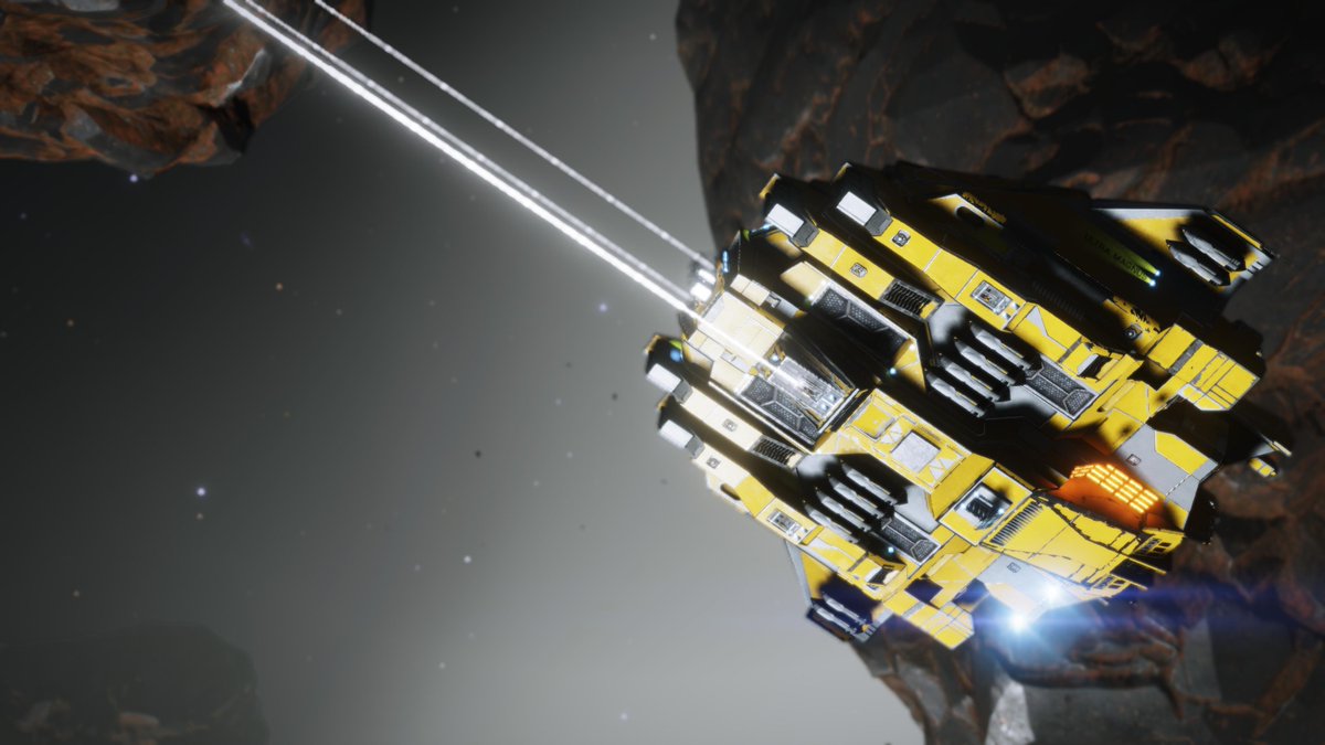 Northlander74's tweet image. Atmospheric Mining thanks to a permanent 'day' #UltraMagnus #Type10 #EliteDangerous #PS4share