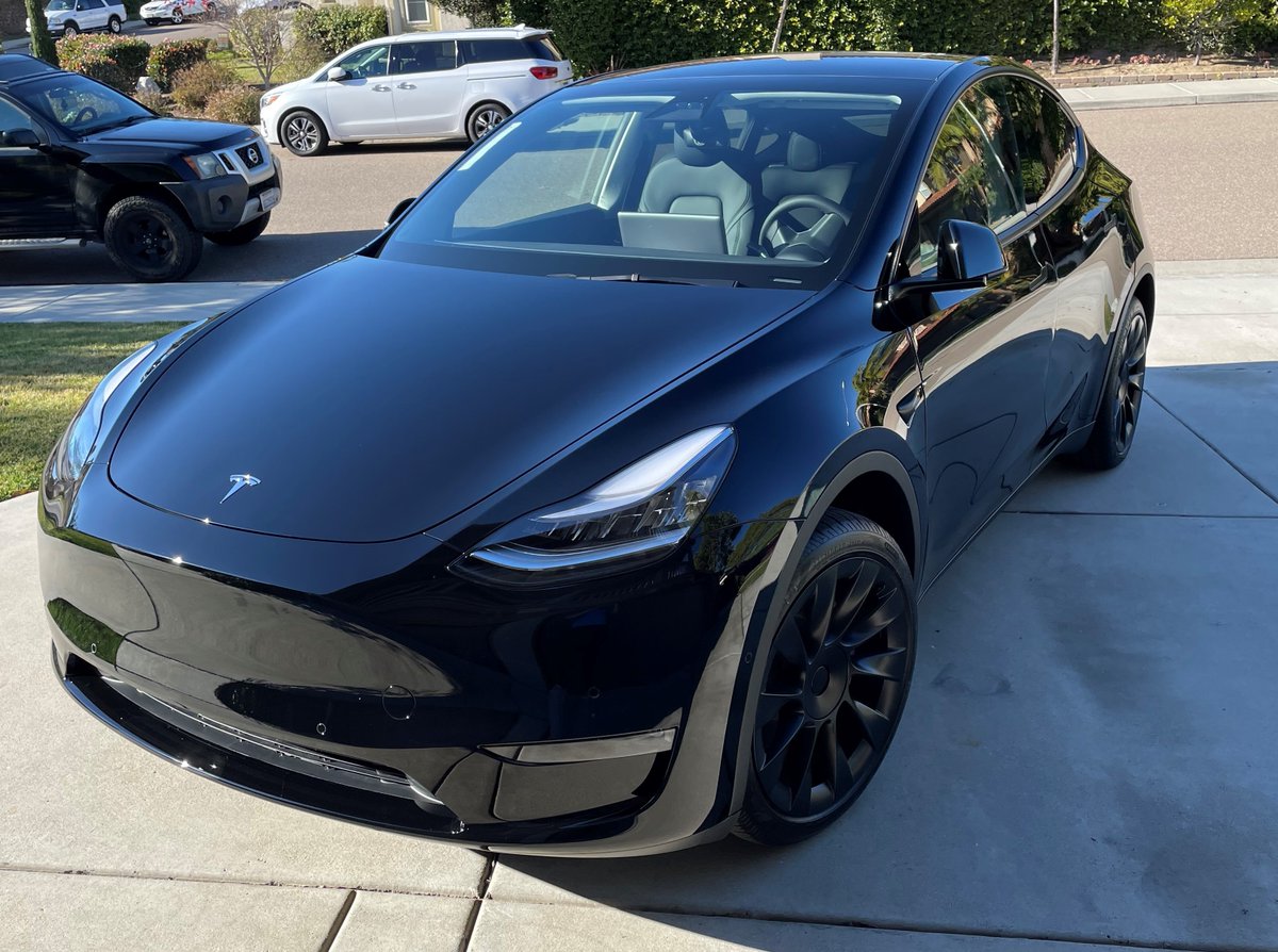 I’m not a  @Tesla stan yet, no short shorts (though  @CPAPlanner might need a pair), or  @elonmusk Tesla tequila yet, but so far, I’m pretty impressed- it does feel like you’re driving the future as discussed with  @SJD10304