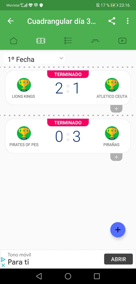 LionsKingsPes's tweet photo. Buenas sensaciones en el cuadrangular de esta noche 👍
Salimos vencedores de los tres partidos, ante rivales tan complicados como @AtlCeuta10vs10 🌐 @PIRATESofPes ☠️ y @PesPiranas 🐟
Resultados que nos dan confianza de cara a la exigente temporada que se avecina 📅🏟️🎮⚽
#GoLions https://t.co/vWYNrpCG4p