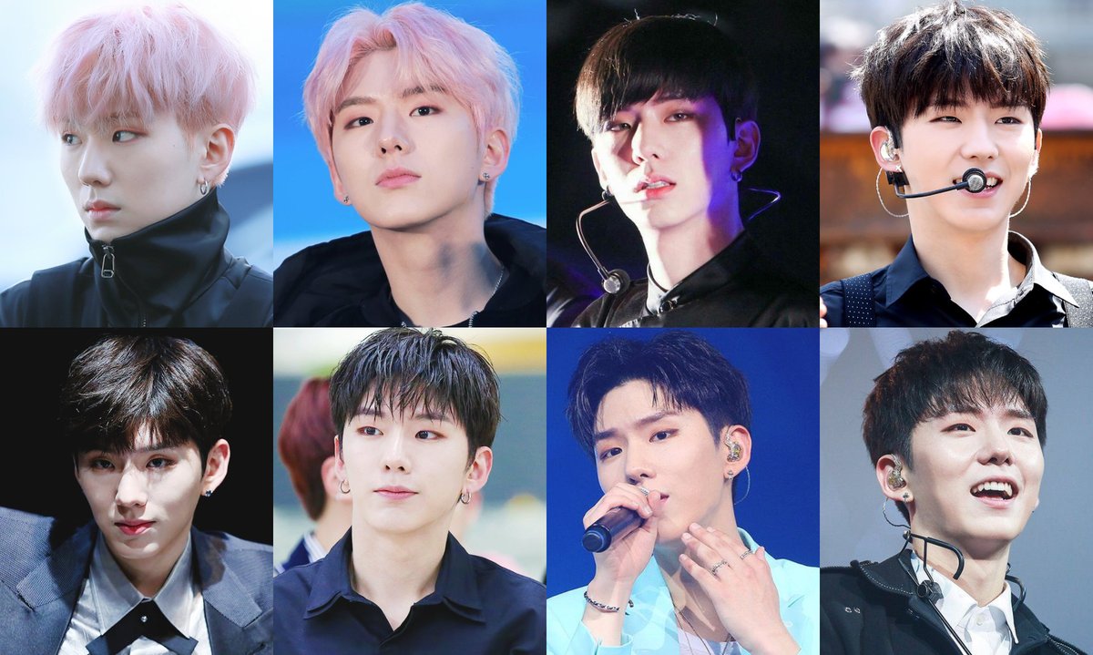 kihyunsource's tweet photo. the many variations of Kihyun’s hair #기현 https://t.co/ty3Po003Za