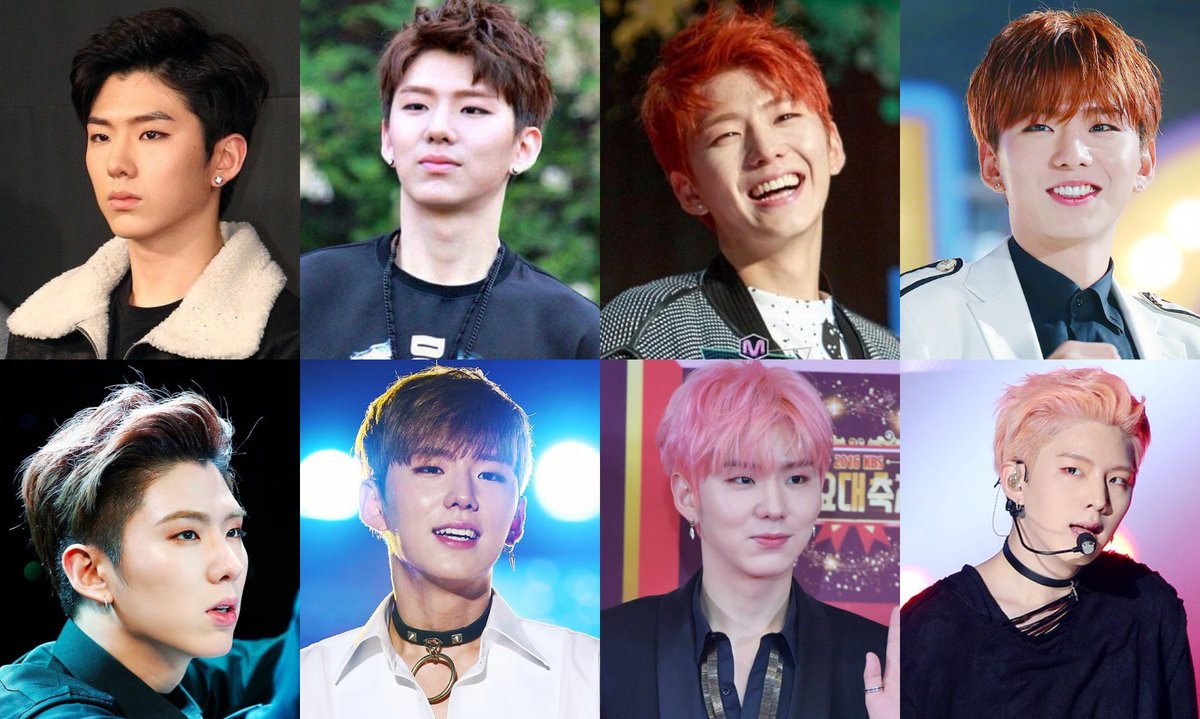 kihyunsource's tweet photo. the many variations of Kihyun’s hair #기현 https://t.co/ty3Po003Za