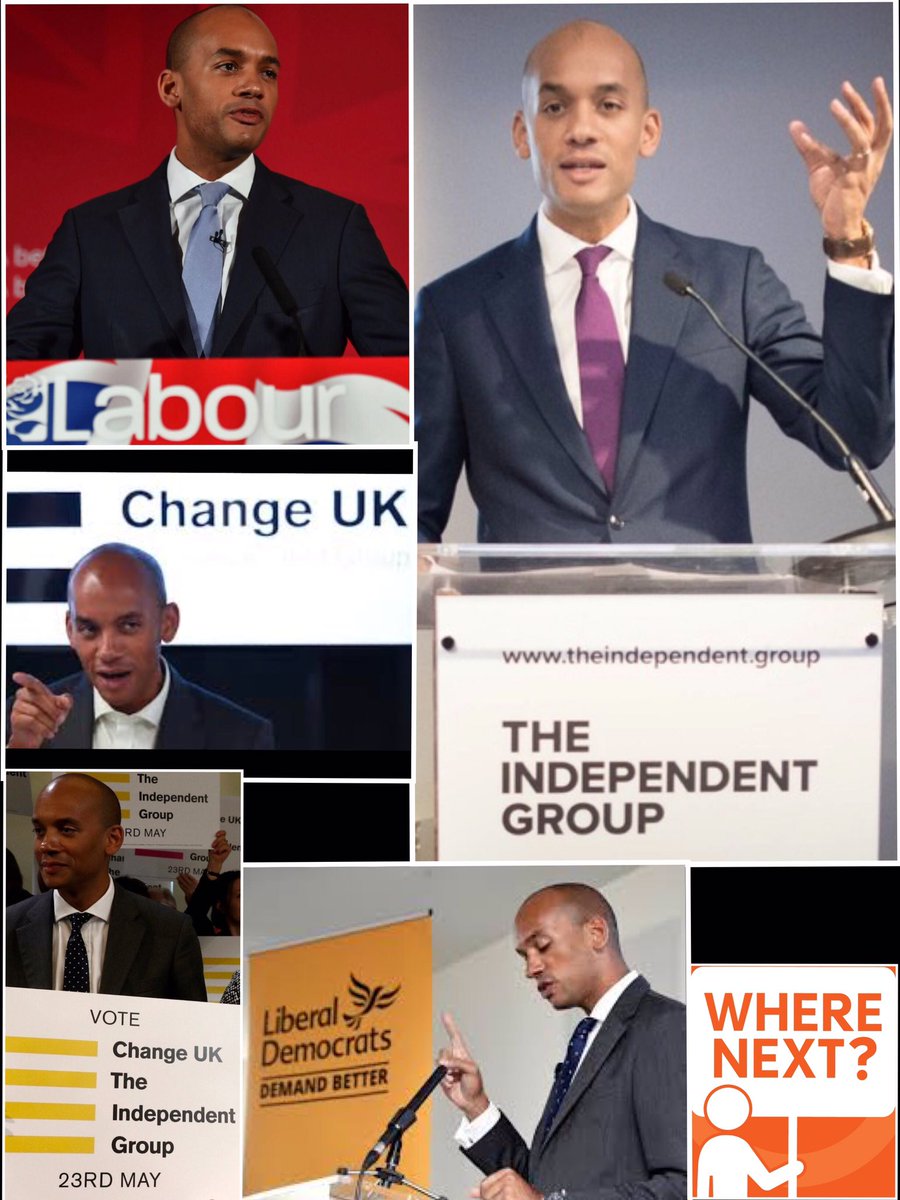 14/6/2019 - Former Labour Leadership candidate Chukka Umunna join the LibDems via The Independent Group, via Change UKA big future this lad /224
