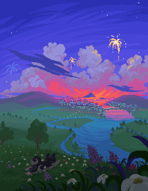 16pxl's tweet photo. 2021 gonna be the yr of bento art lol ✨ https://t.co/z2bIGH5Ja3