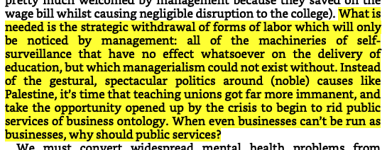 "Dump Palestine for public services" sounds like Aaron Bastani's political manifesto.