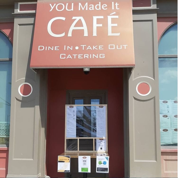 YMICafe's tweet photo. We're excited to reopen for take-out orders tomorrow morning at 8am! 

Grab breakfast to go or a hot cup of joe ☕️ Our take-out 'window' will be set up for walkup orders or call ahead 519-432-1112 ext 108.

#LdnOnt #SocEnt https://t.co/mtDBDRuGqG