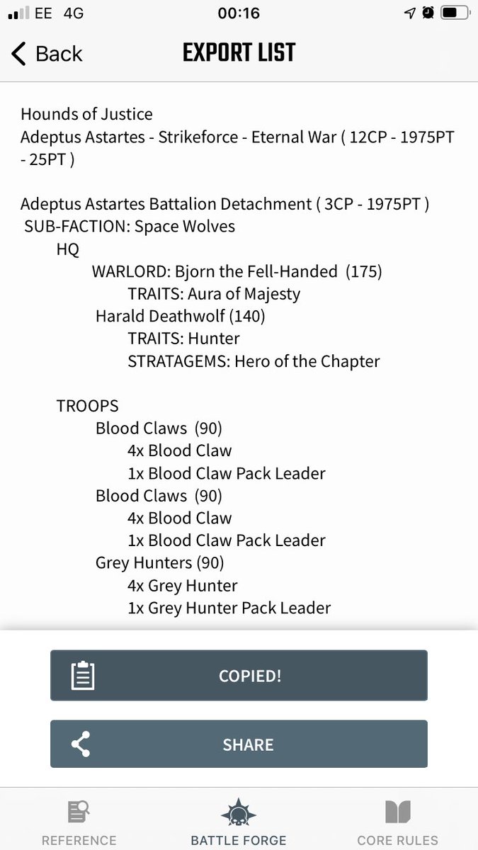 Dannyh9613's tweet photo. #40kbattleforge first time making an army &amp; I’m looking to assemble some  Wolves for the Winter 🐺 https://t.co/R5h2IMeM8f